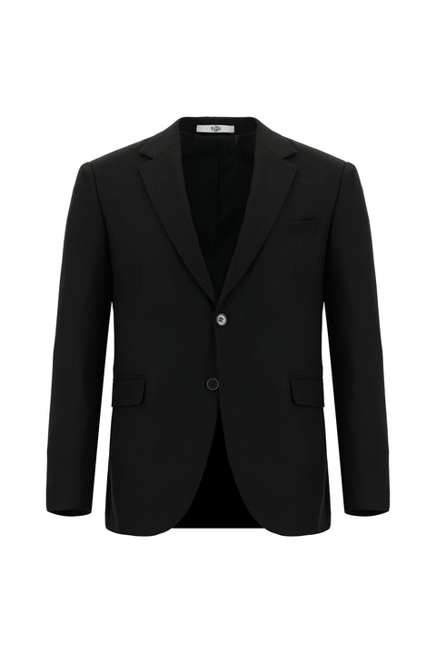 Siyah 7 Drop Slim Fit Dar Kesim Takım Elbise