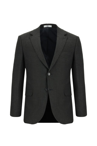  Koyu Füme Slim Fit Dar Kesim Klasik Takım Elbise