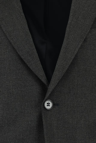  Koyu Füme Slim Fit Dar Kesim Klasik Takım Elbise