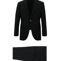 Siyah Slim Fit Dar Kesim Klasik Takım Elbise