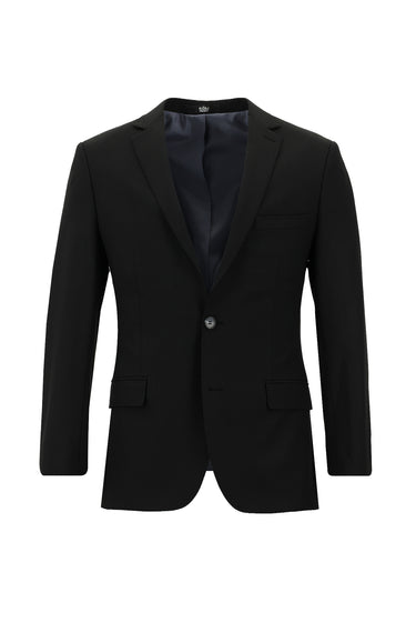 Siyah Super Slim Fit Ekstra Dar Kesim Klasik Takım Elbise
