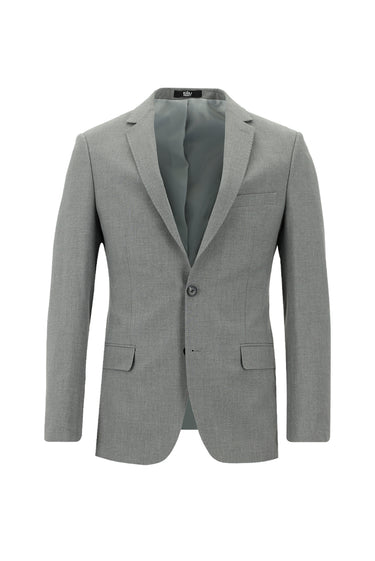  Orta Füme Super Slim Fit Ekstra Dar Kesim Fit Klasik Takım Elbise