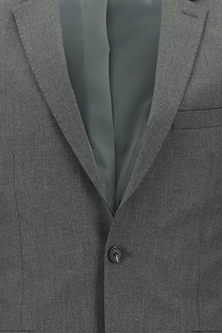  Koyu Füme Super Slim Fit Ekstra Dar Kesim Fit Klasik Takım Elbise