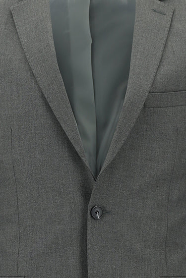  Koyu Füme Super Slim Fit Ekstra Dar Kesim Fit Klasik Takım Elbise