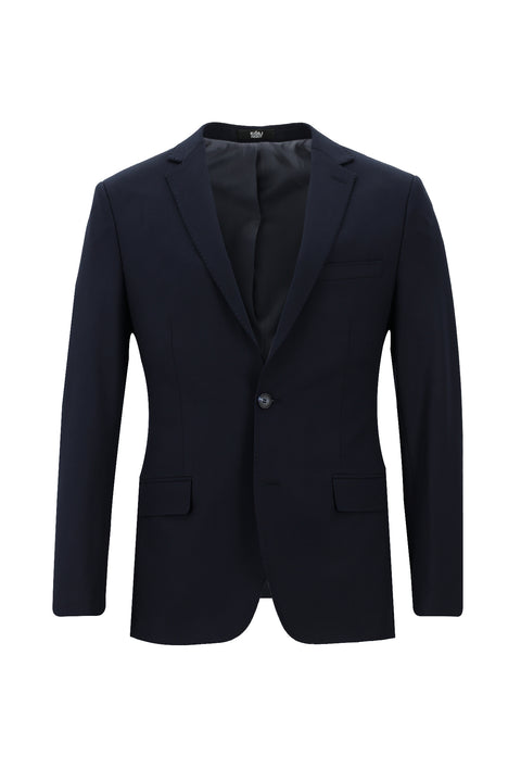 Koyu Lacivert 7 Drop Super Slim Fit Eksra Dar Kesim Takım Elbise