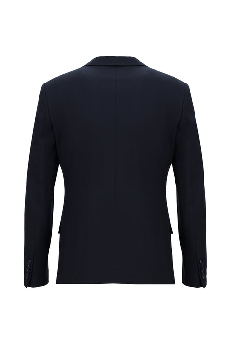 Koyu Lacivert 7 Drop Super Slim Fit Eksra Dar Kesim Takım Elbise