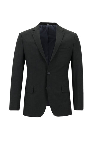  Koyu Antrasit Super Slim Fit Ekstra Dar Kesim Klasik Takım Elbise