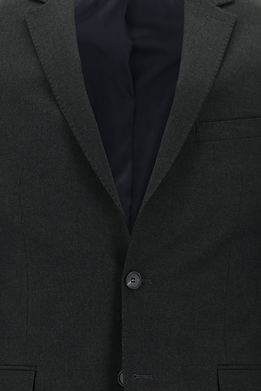  Koyu Antrasit Super Slim Fit Ekstra Dar Kesim Klasik Takım Elbise