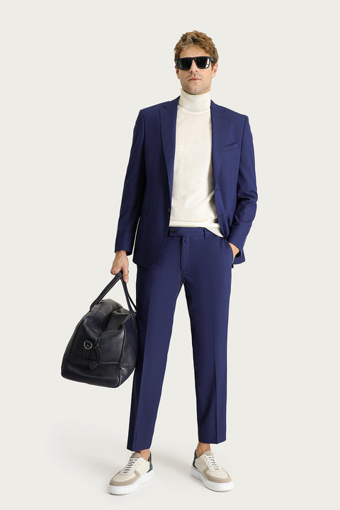 Medium Navy 6 Drop Regular Fit Standard Cut Suit