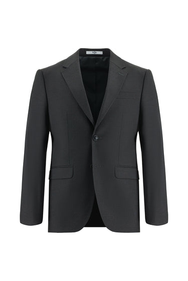  Koyu Antrasit Slim Fit Dar Kesim Klasik Takım Elbise