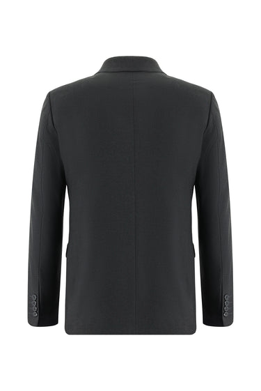  Koyu Antrasit Slim Fit Dar Kesim Klasik Takım Elbise