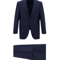 Koyu Lacivert Relaxed Fit Rahat Kesim Klasik Takım Elbise