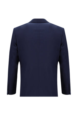  Koyu Lacivert Relaxed Fit Rahat Kesim Klasik Takım Elbise