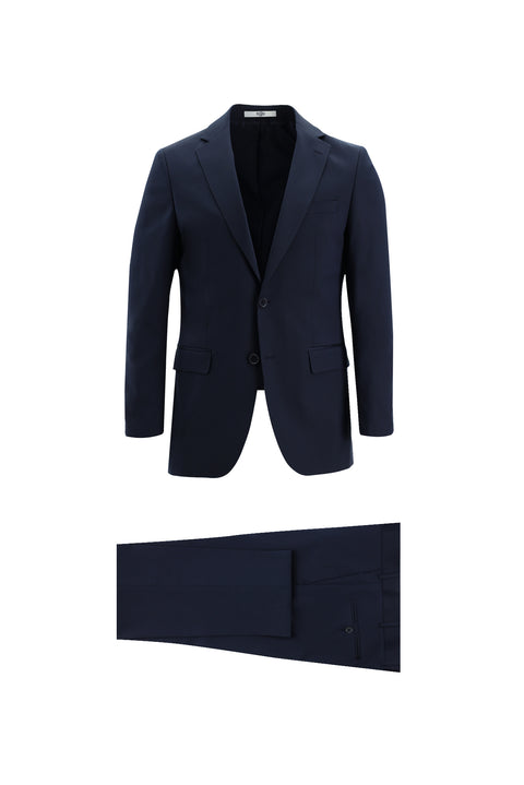 Koyu Lacivert 6 Drop Regular Fit Standart Kesim Takım Elbise