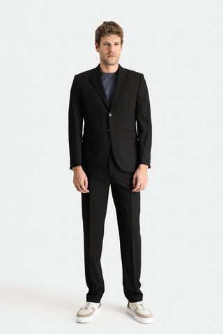  Siyah Süper Esnek Takım Elbise