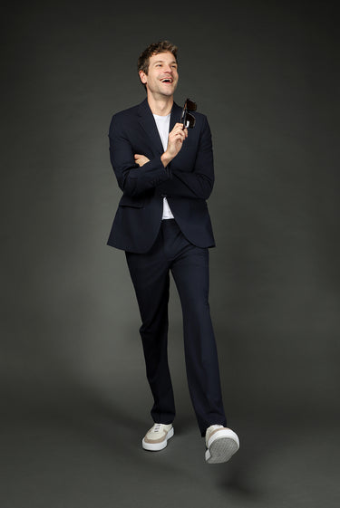  Koyu Lacivert Regular Fit Süper Esnek Takım Elbise