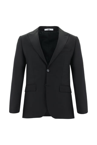  Siyah 7 Drop Super Slim Fit Eksra Dar Kesim Takım Elbise