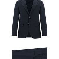 Orta Lacivert Super Slim Fit Ekstra Dar Kesim Fit Klasik Takım Elbise