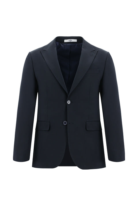 Orta Lacivert 7 Drop Super Slim Fit Eksra Dar Kesim Fit Takım Elbise