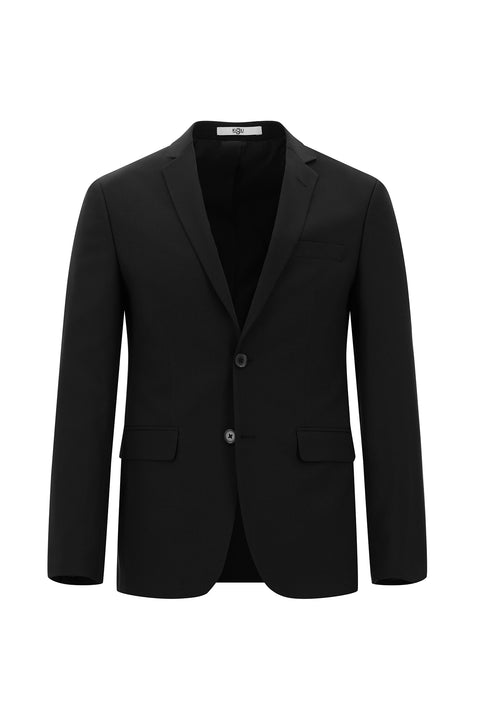 Black 7 Drop Slim Fit Narrow Cut Suit