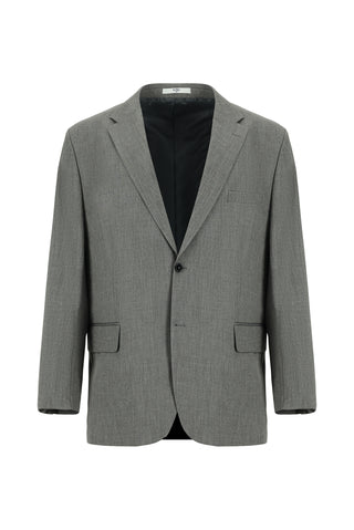  Orta Gri 4 Drop Relaxed Fit Rahat Kesim Takım Elbise