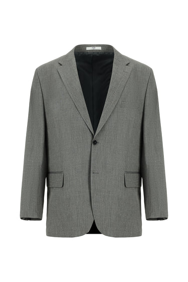 Orta Gri Relaxed Fit Rahat Kesim Klasik Takım Elbise