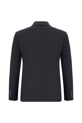  Koyu Lacivert Super Slim Fit Ekstra Dar Kesim Klasik Takım Elbise