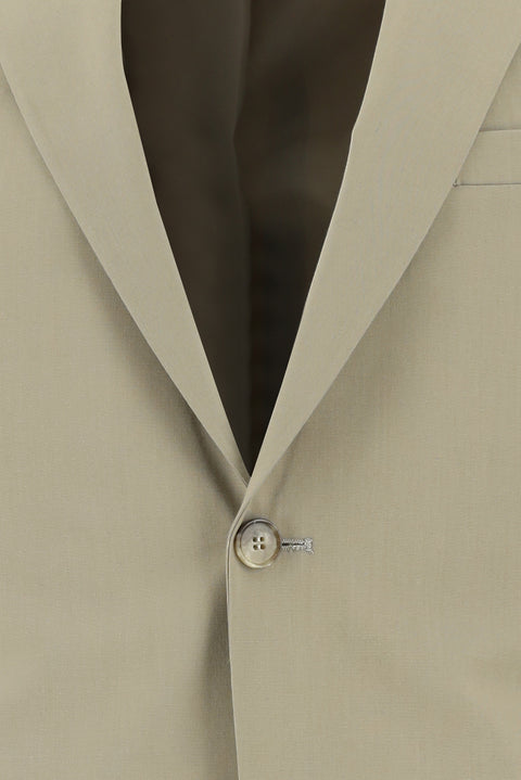 Orta Bej 7 Drop Super Slim Fit Eksra Dar Kesim Takım Elbise