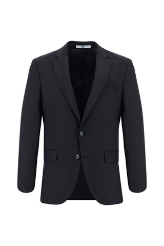  Koyu Lacivert 7 Drop Slim Fit Dar Kesim Tak?m Elbise-Ki??l?