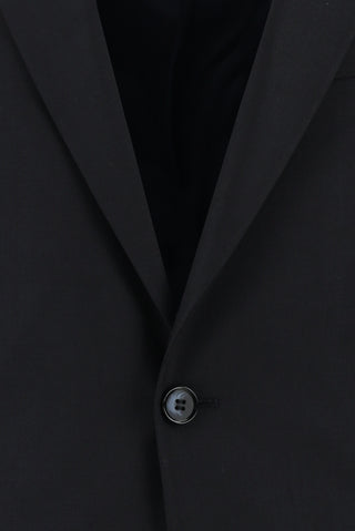  Koyu Lacivert 7 Drop Slim Fit Dar Kesim Tak?m Elbise-Ki??l?