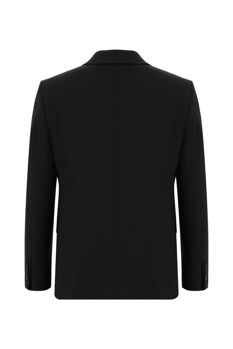 Siyah 7 Drop Slim Fit Dar Kesim Takım Elbise