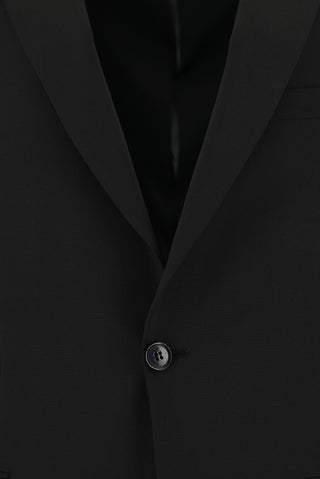  Siyah Super Slim Fit Ekstra Dar Kesim Klasik Takım Elbise