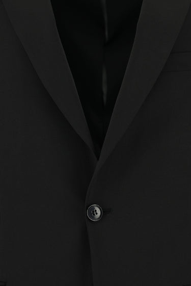  Siyah Super Slim Fit Ekstra Dar Kesim Klasik Takım Elbise