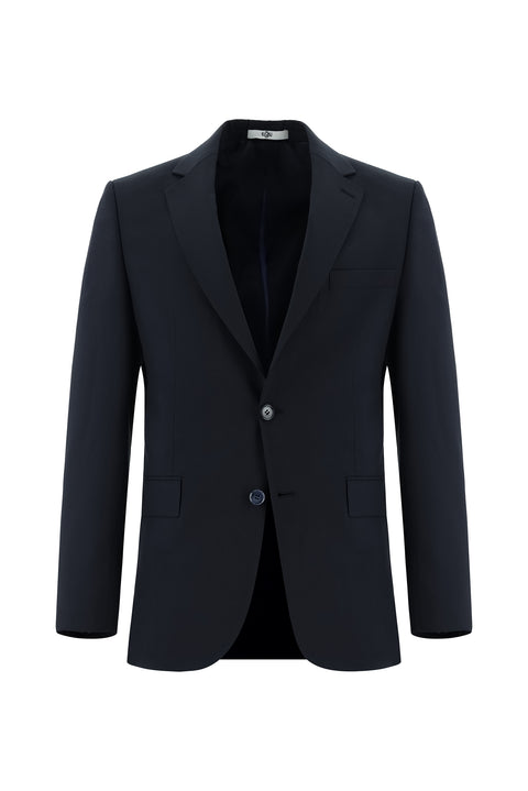 Koyu Lacivert 4 Drop Relaxed Fit Rahat Kesim Takım Elbise