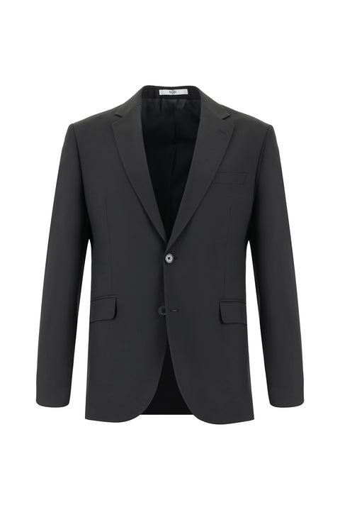 Siyah 7 Drop Slim Fit Dar Kesim Takım Elbise