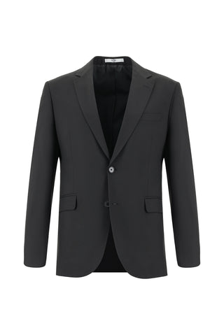  Siyah 7 Drop Slim Fit Dar Kesim Takım Elbise