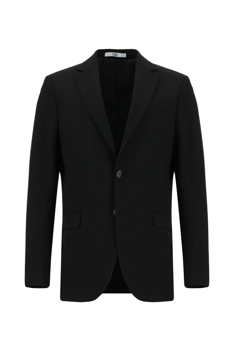 Siyah 6 Drop Regular Fit Standart Kesim Takım Elbise