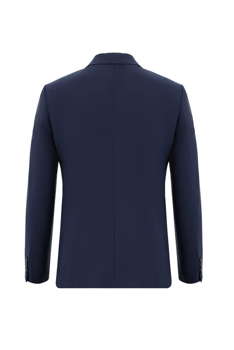 Koyu Lacivert 7 Drop Super Slim Fit Eksra Dar Kesim Takım Elbise