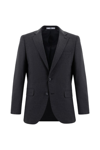  Koyu Füme 4 Drop Relaxed Fit Rahat Kesim Takım Elbise