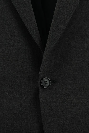 Koyu Füme Super Slim Fit Ekstra Dar Kesim Klasik Takım Elbise