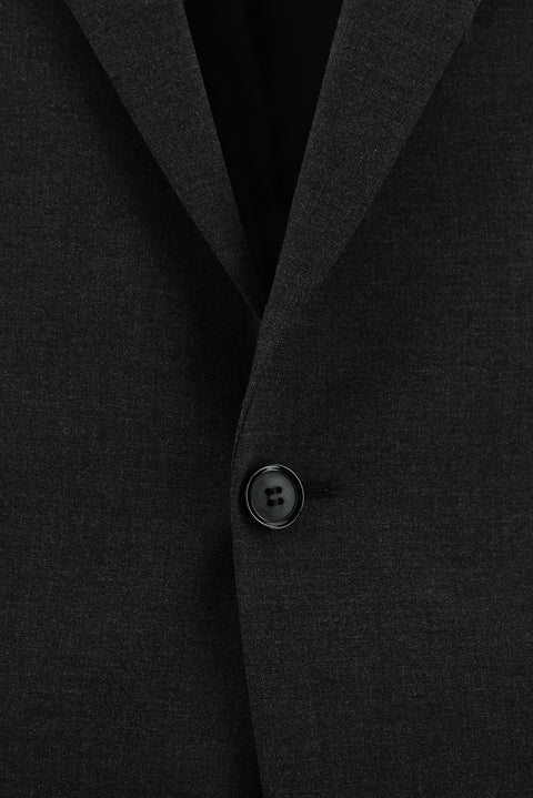 Koyu Füme 7 Drop Super Slim Fit Eksra Dar Kesim Takım Elbise