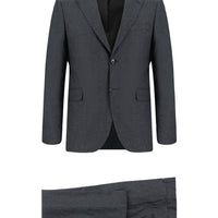 Dark Gray 4-Drop Relaxed Fit Suit