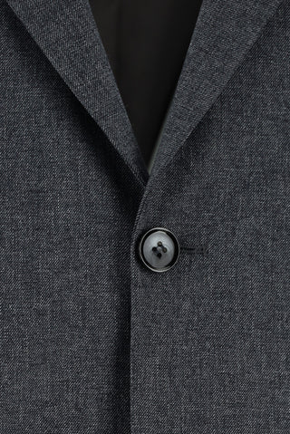  Koyu Füme Slim Fit Dar Kesim Klasik Takım Elbise