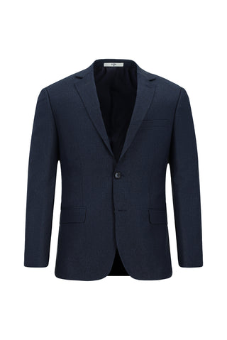  Koyu Lacivert 7 Drop Slim Fit Dar Kesim Tak?m Elbise-Ki??l?