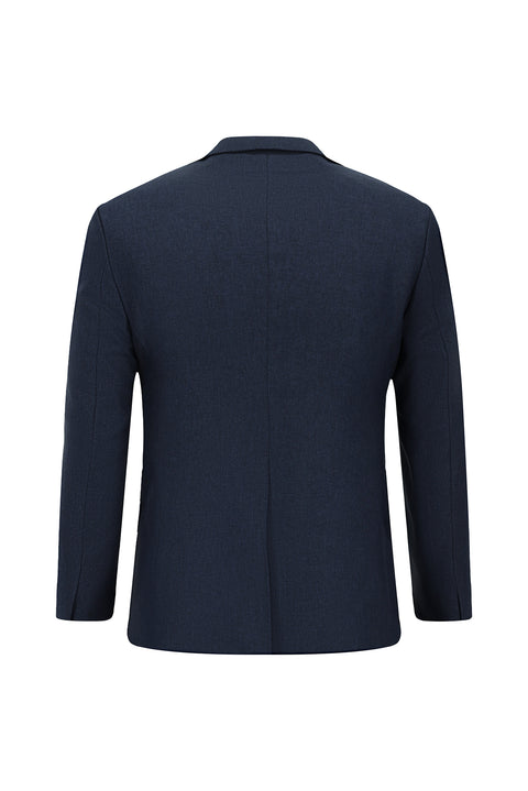 Dark Navy 4-Drop Relaxed Fit Suit