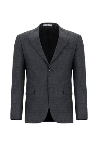  Orta Füme 6 Drop Regular Fit Standart Kesim Takım Elbise