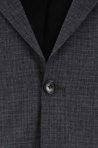  Orta Füme 7 Drop Slim Fit Dar Kesim Takım Elbise