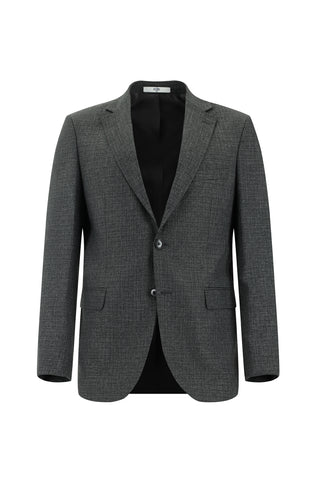  Koyu Füme 4 Drop Relaxed Fit Rahat Kesim Takım Elbise