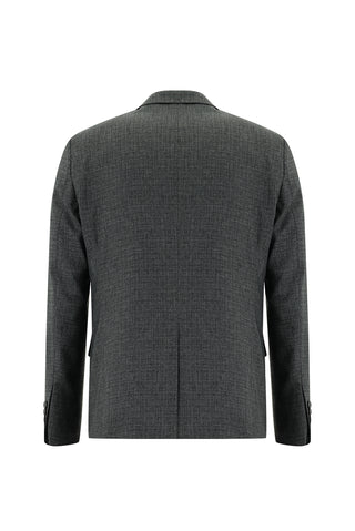  Koyu Füme 4 Drop Relaxed Fit Rahat Kesim Takım Elbise