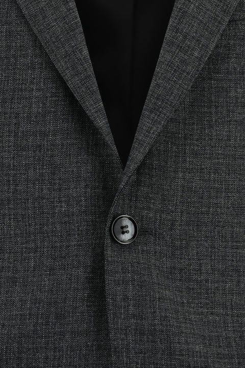 Dark Gray 7 Drop Slim Fit Narrow Cut Suit